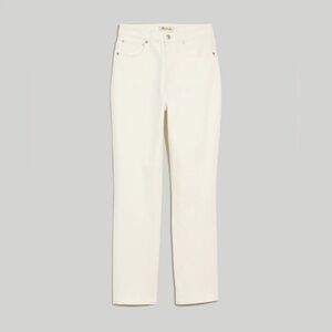 Madewell Petite Curvy Perfect Vintage Jean in Tile White 27P